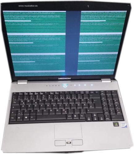 Medion Akoya MD 96640 Intel Core Duo 2 1,83 Ghz 3GB RAM 15.4 Zoll Defekt