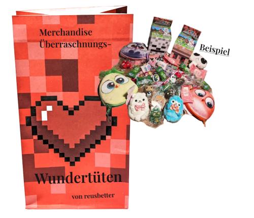 Merchandise-Geschenke Überraschungs-Wundertüten Minecraft Motive