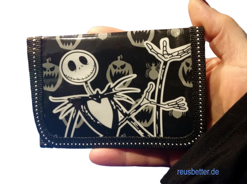 Nightmare Before Christmas Geldbörse | Jack Skellington mit Hexe Portemonnaie