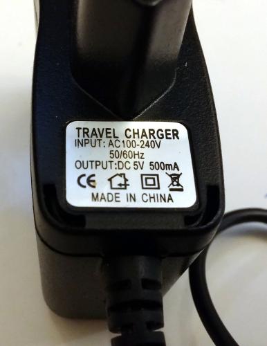 Travel Charger Netzadapter ☛ DC 5V ☛ Mini USB Stecker