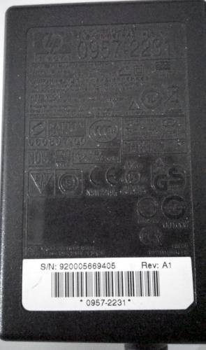 HP Power Adapter - Netzteil |  0957-2231 | 16v - 32V  | Drucker, Deskjet, PhotoSmart, Adapter