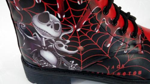 Damen Boots シ Nightmare Before Christmas シJack Skellington und Zero シ gr.39