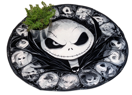 Nightmare Before Christmas - Jack Skellington Bad Wohnzimmer Flur Teppich