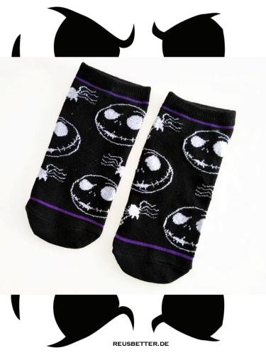 Nightmare Before Christmas Jack Skellington Sneaker Socken