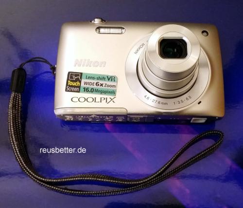 Nikon CoolPIX S4300 Digitalkamera | 3.0 LCD Touchscreen | 16 MP | Silber