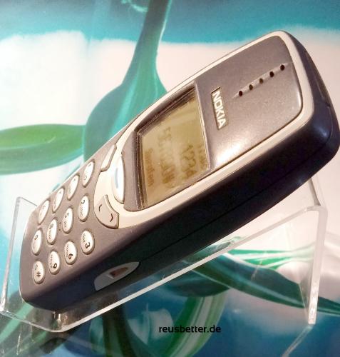 NOKIA 3310 Retro Handy |  Blau |  Original Cover | SIM frei Unlock