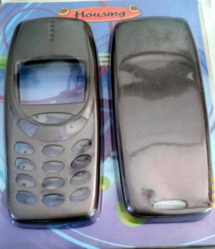 Nokia 3310 Ersatz Handy Hülle - Cover ☛ Grau