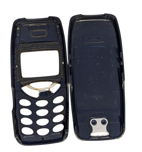 Original Nokia 3310 3330 Handyhülle Blau komplett