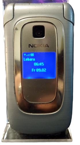 Nokia 6085 Klapphandy [ WLAN Quadband, Kamera, Bluetooth ] Silber