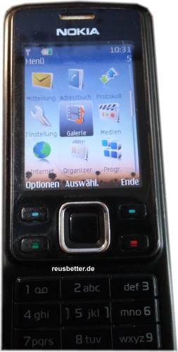 Nokia 6300 Schwarz-Silber | 2.0 Zoll |  Kamera Radio Bluetooth MP3 | SIM Frei