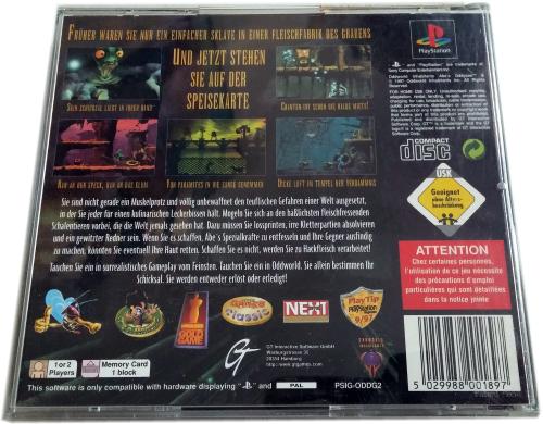 ODDWORLD ABE'S ODDYSEE - PlayStation ONE /PS2 Spiel