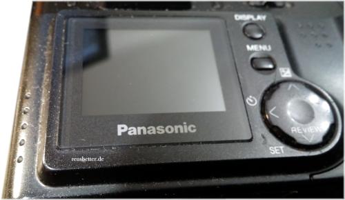 Panasonic LUMIX DMC-LC20 2,0 MP | 1,5" TFT LCD | Digitalkamera - Schwarz