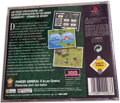 Panzer General II - Allied General - PS1/2