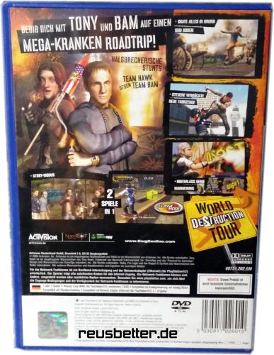 Sony Playstation 2 | PS2 - Spiel | Tony Hawk's Underground 2 | mit Anleitung