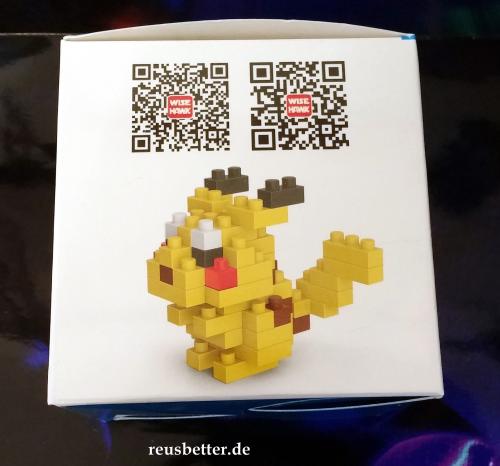 Pokeball Pikachu Diamond Blocks mit Box | Pokemon