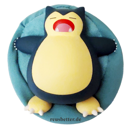 Pokemon Schlaf Figur Snorlax ✰ im Set mit Sammelbox