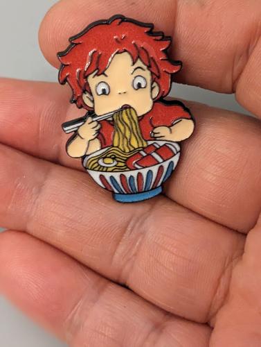 Ponyo - Das große Abenteuer am Meer Metall Pin Accessoires Studio Ghibli Pin Brosche