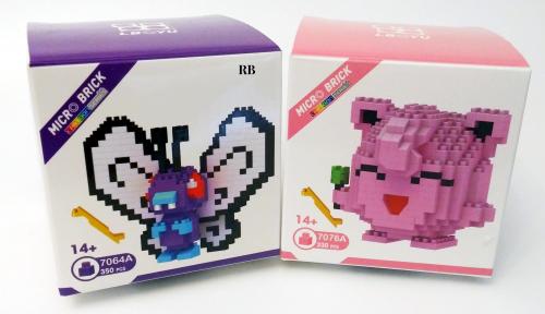 Smettbo - Butterfree Pokemon シ  iBlock Fun LOZ Modellbausteine incl. Box シ