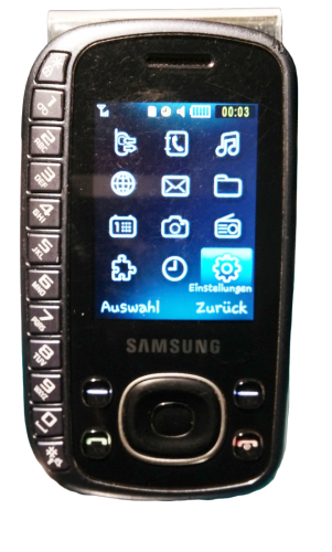 Samsung GT B3310 - Titaniumgrau | Silder Handy | 2 Zoll |  QWERTZ-Tastatur | Simlock Frei
