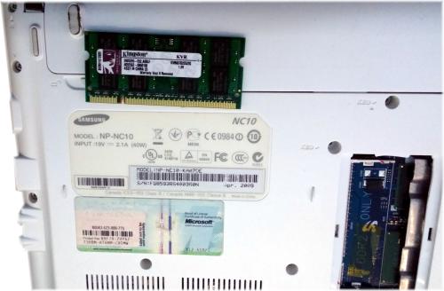 Samsung NP-NC10-KA07DE Netbook ❖1.6 GHz ❖ 2 GB RAM ❖ 10,2 Zoll WSVGA