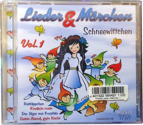 Schneewittchen ✰ Lieder und Märchen ✰ Vol.1 CD