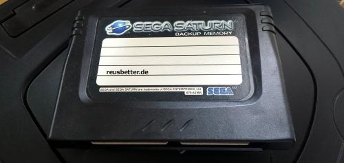 SEGA SATURN Original Konsole - SET | SEGA SATURN Memory Card
