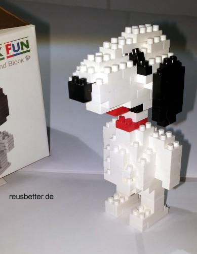 Snoopy - iBlock Fun LOZ Diamond Micro Block Set mit Box