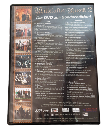Sonic Secucer ✔ Sonderedition DVD ✔ Mittelalter Musik 2
