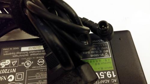 Sony Notebook Netzteil ❖ AC Adapter PCGA-AC 19V ❖ Delta Electronics 19.5V