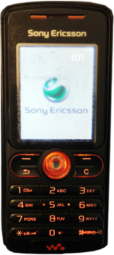 Sony Ericsson Walkman W200i Handy ☛ Klassisch/Candy-Bar ☛ Schwarz ☛ Simlock Frei