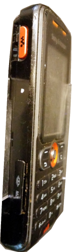 Sony Ericsson Walkman W200i Handy ☛ Klassisch/Candy-Bar ☛ Schwarz ☛ Simlock Frei
