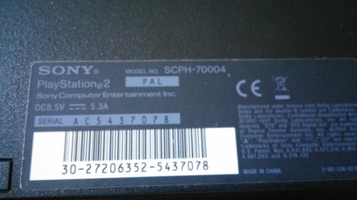 Sony Playstation 2 SCPH-70004 Slim Line Spielekonsole ☣ Recycling Konsole ☣