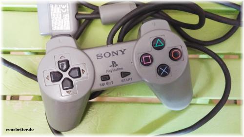 Sony PlayStation 2 Original | Schwarz | Spielekonsole | PAL - SCPH 3004 R | Zubehör