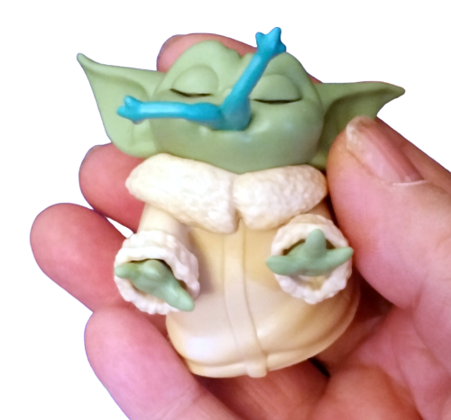 Star Wars ☢ Anhänger Figur 3D ☢ Baby Grogu - Yoda Figur ☢ Frosch Larve ☢ Boba Fett