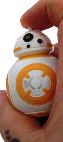 Star Wars Droide BB-8 Schlüssel -Taschenanhänger mit Licht und Sound