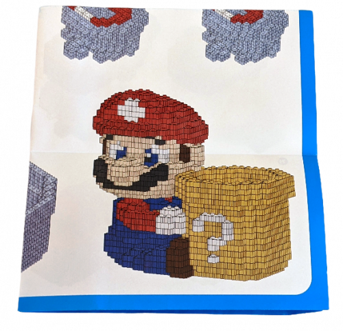 Super Mario Brs. シ Stiftehalter Super Mario シ Micro Blocks シ 870 St.