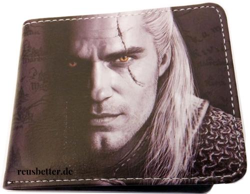 The Witcher Wild Hunt Ψ Enhanced Edition Ψ Geralt von Riva Geldbörse Ψ Portemonnaie