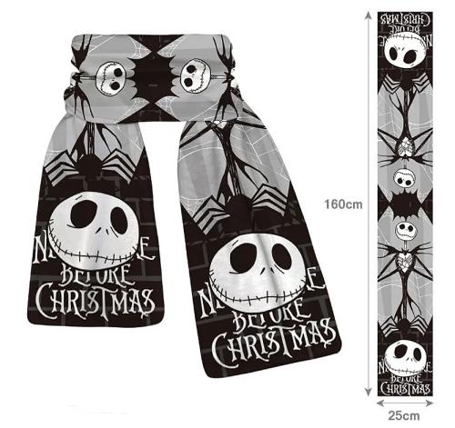 The Nightmare befor Christmas Schal Jack Skellington Tim Burtons