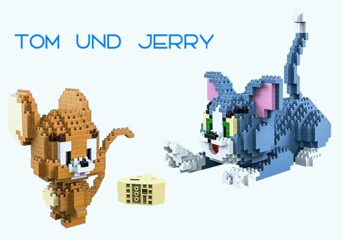 Tom und Jerry iBlock Fun Set ツ Motiv Disney Cartoon ツ 1524 Blocks ツ HC Magic