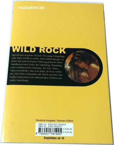 Wild Rock | Kazusa Takashima | Shōnen-Ai Manga - Taschenbuch