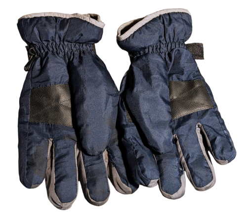 Winterhandschuhe - Skihandschuhe für Herren Blau-Silber XXL