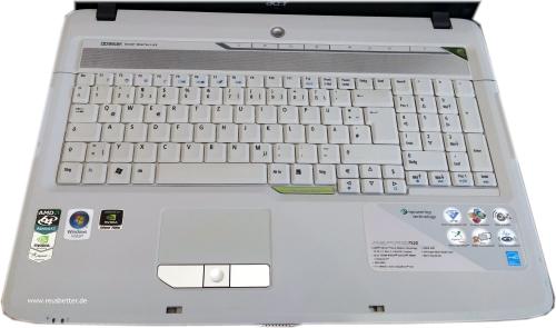 Acer Aspire 7520 - 5A2G16 Notebook ☢ Recycling Gerät ☢ 2x1.90GHz /2GB RAM