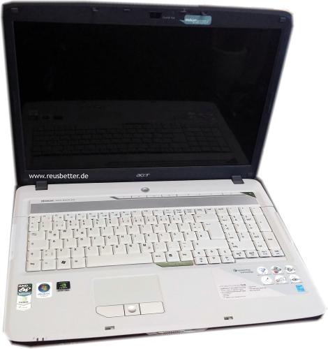 Acer Aspire 7520 - 5A2G16 Notebook ☢ Recycling Gerät ☢ 2x1.90GHz /2GB RAM