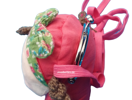 Damen Umhängetasche - einzigartige Angela Metoo Puppe  | Künstler Handtasche