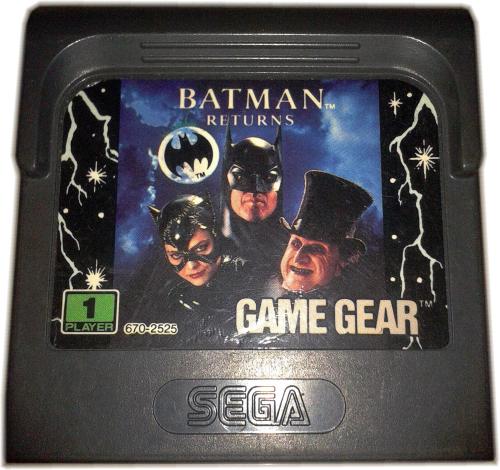 Sega Game Gear Spiel 〄 BATMAN RETURNS 〄 Retro Game