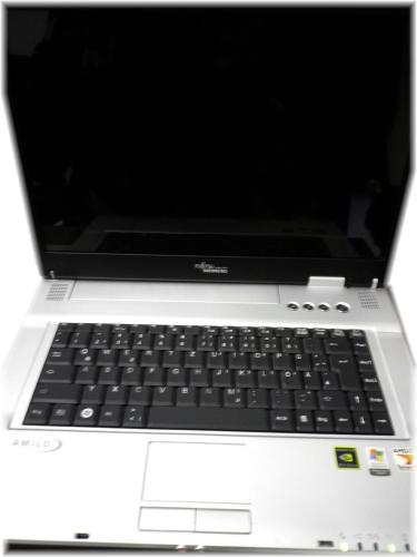 Fujitsu Amilo Pa 1538 | AMD Turion 1.6 GHZ |  15,4 Zoll | Bastler - Recycling Notebook