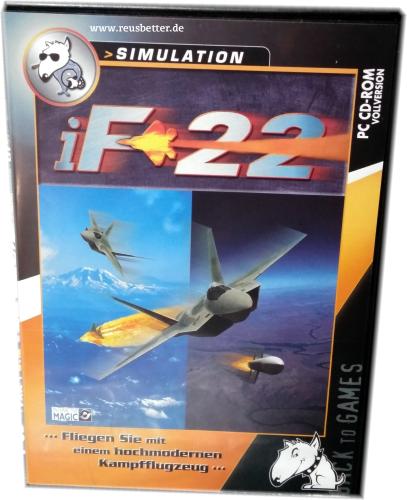 iF-22 Vollversion PC Spiel 〄 PC-CD 〄 Frogster Interactive