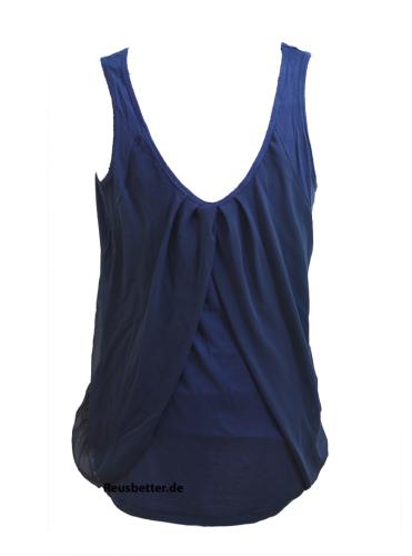 Damen Achseltop Casual Chiffon  ✰ Navy Blue ✰ intimissimi ✰ Gr.M