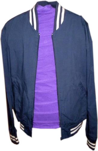 Damen College Jacke , DIVIDED, Blau, gr.38