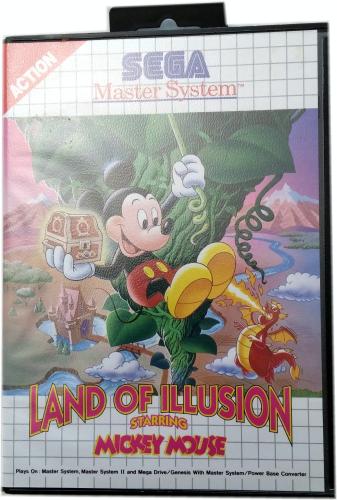 Land of Illusion Starring Mickey Mouse SEGA Master System